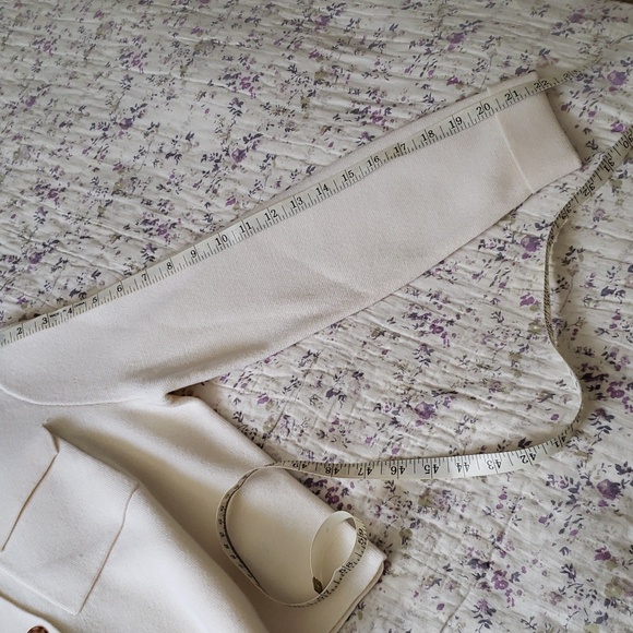 Sezane Betty Cardigan in Ecru size S - Picture 15 of 16